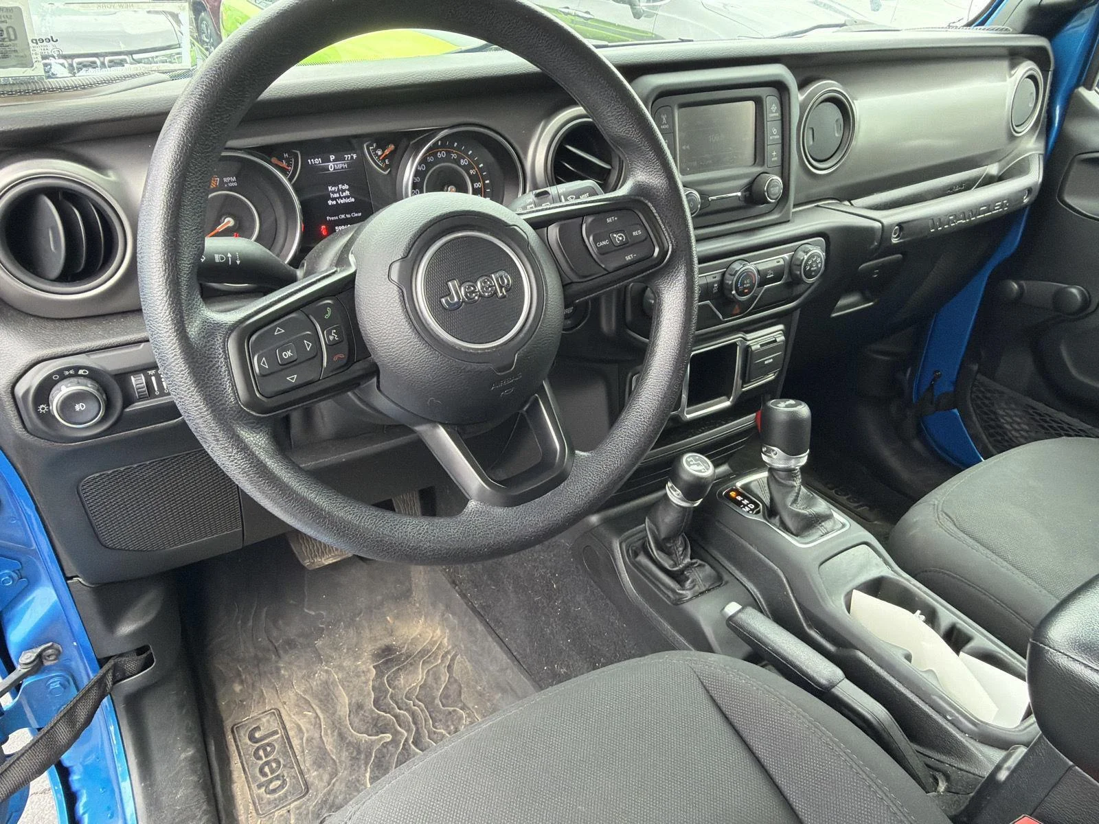 Used 2021 Hydro Blue Pearlcoat Jeep Willys Sport image 7