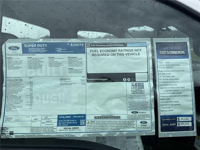 New 2026 Oxford White Ford F-550® XL image 42