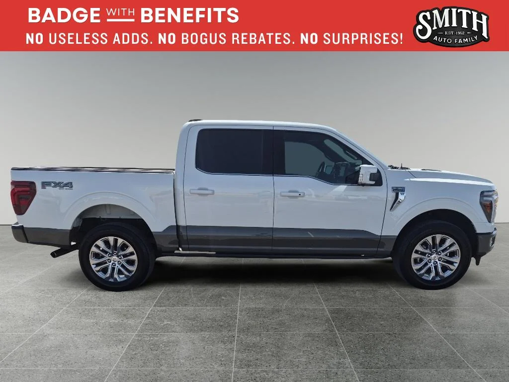 Certified Used 2025 White Ford King Ranch image 3