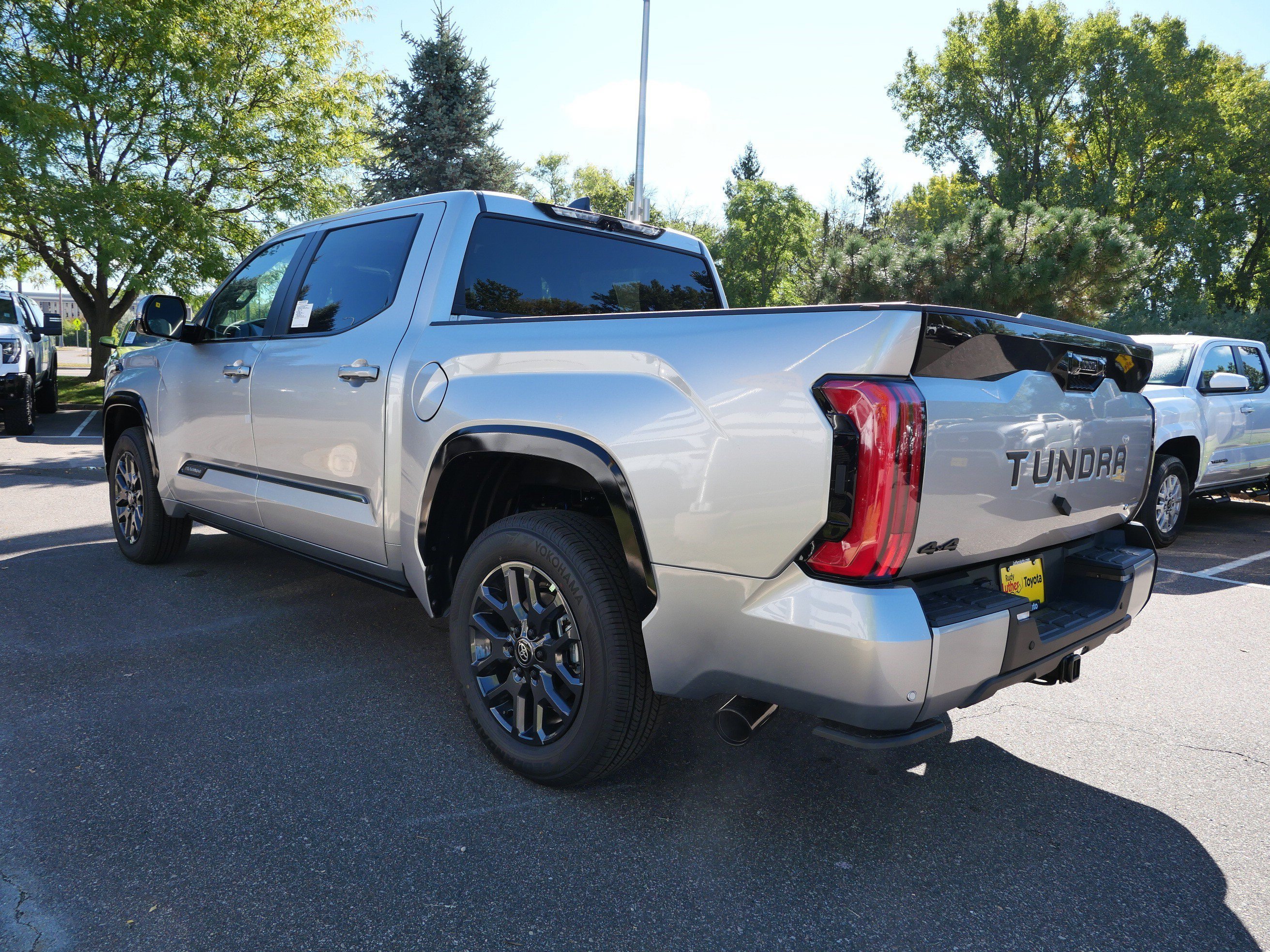 New 2026 Celestial Silver Metallic Toyota Tundra Platinum image 3