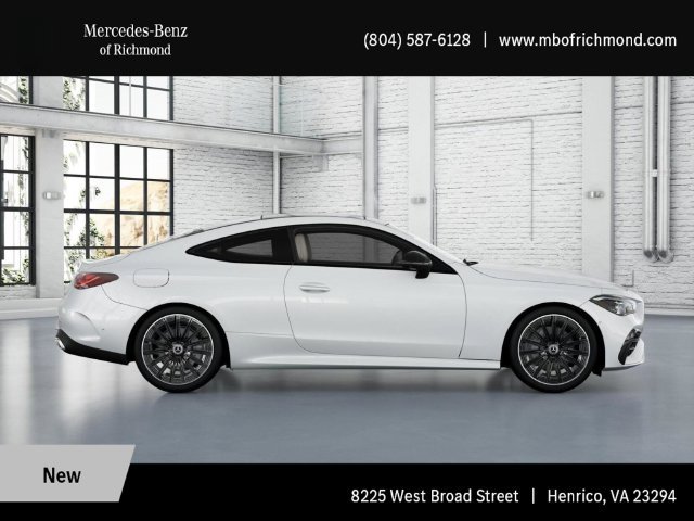 New 2026 MANUFAKTUR Moonlight White Metallic Mercedes-Benz CLE 450 image 2
