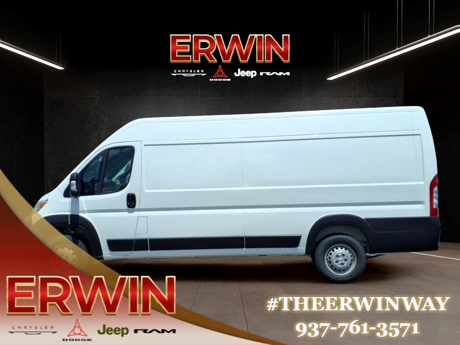 Used 2025 Bright White Clear Coat RAM 3500 TRADESMAN image 4
