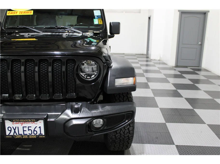 Used 2021 Black Clearcoat Jeep Unlimited Willys image 8