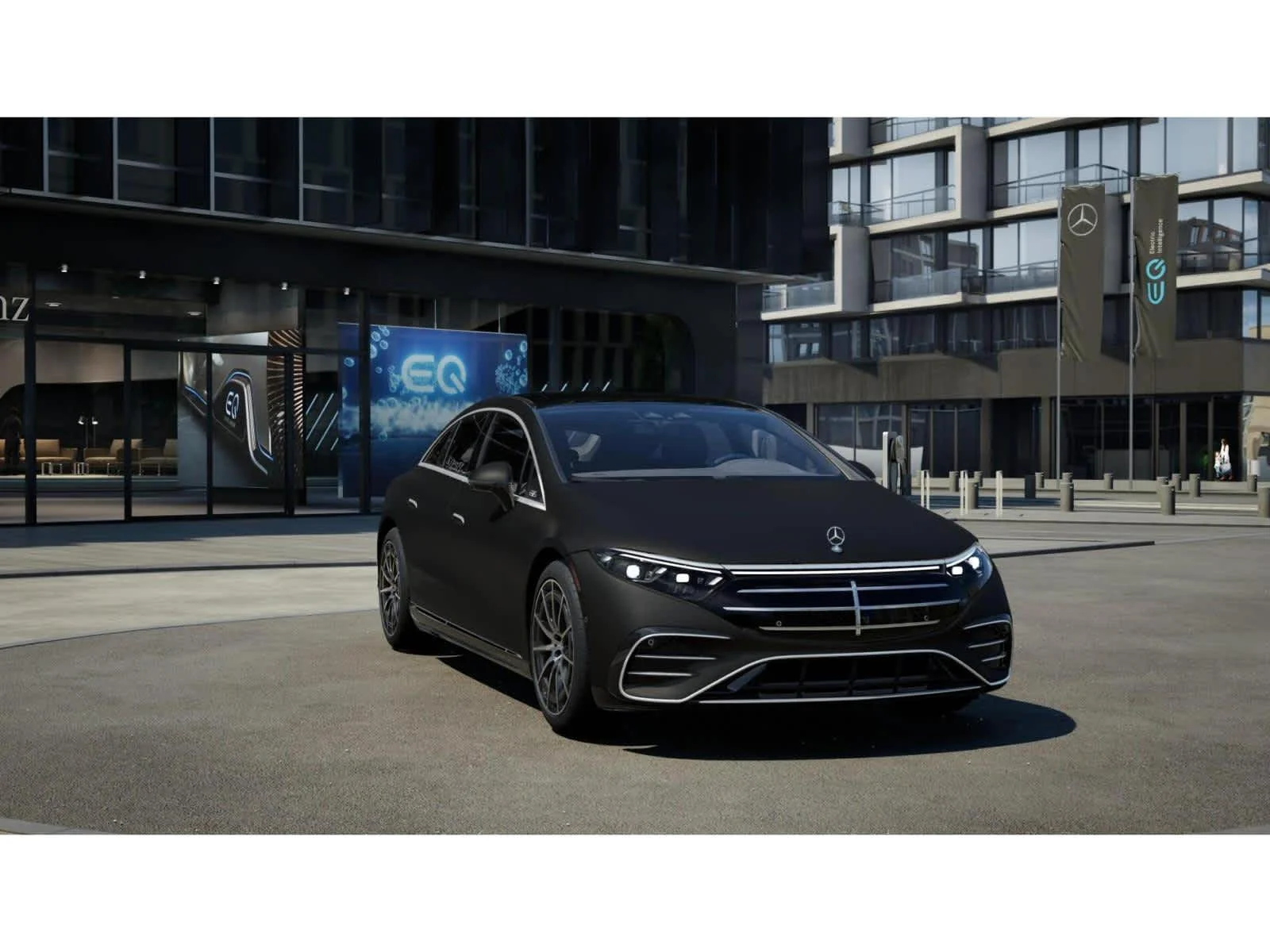 Used 2026 MANUFAKTUR Signature Night Black Magno Mercedes-Benz EQS 580 image 9