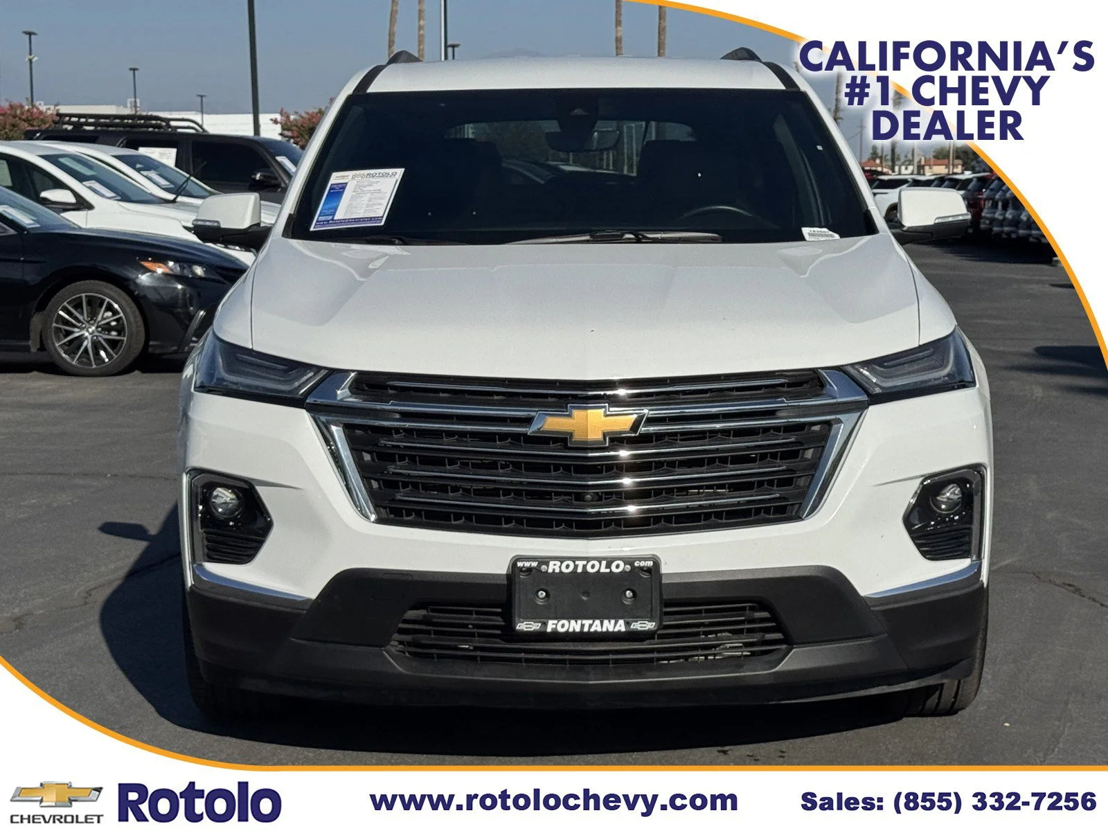 Used 2023 Summit White Chevrolet LT Leather image 2