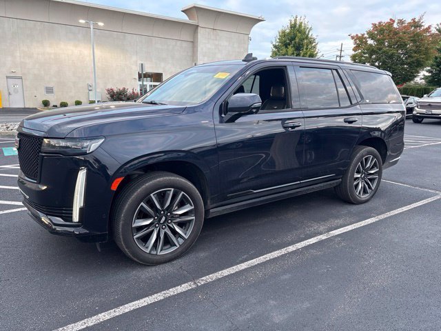 Used 2021 Blue Cadillac Sport image 1