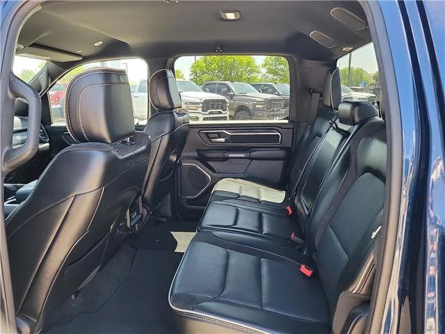 Used 2024 Hydro Blue Pearlcoat RAM Laramie 4x2 Crew Cab 144.5 in. WB image 9