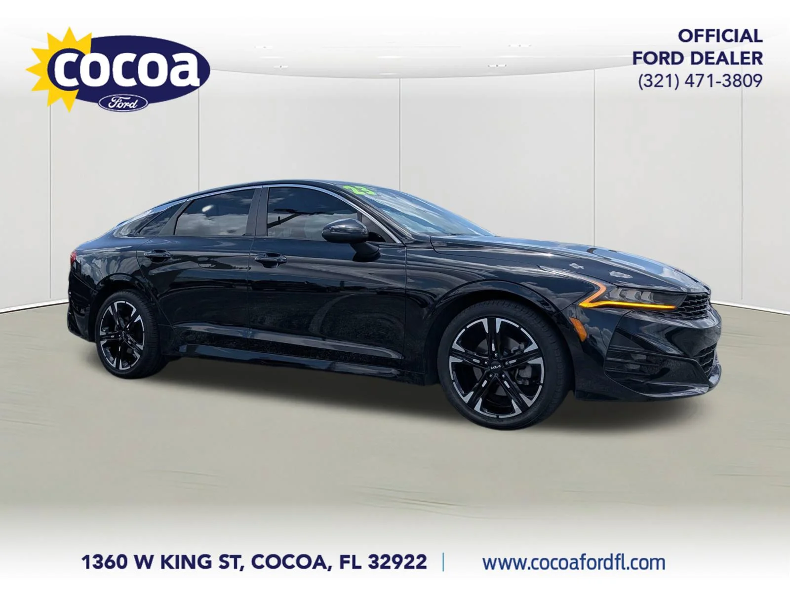 Used 2023 Black Kia GT-Line image 1