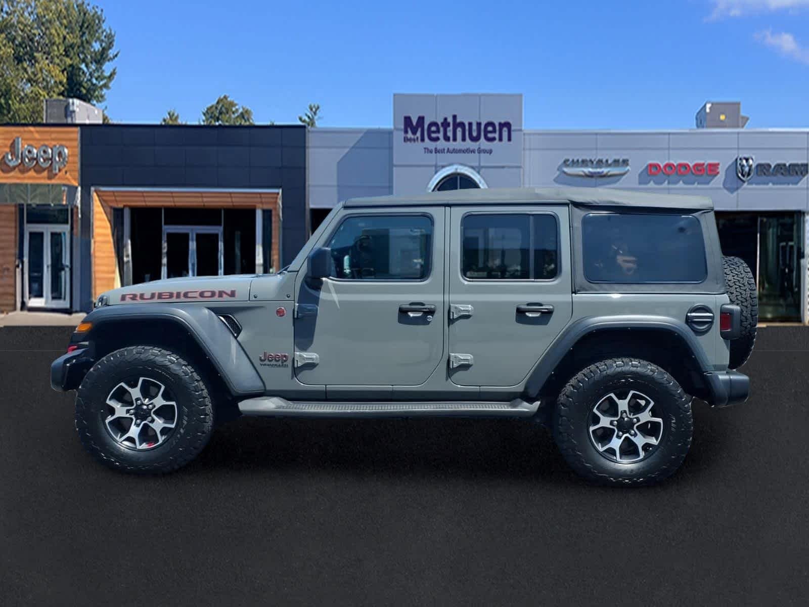 Used 2021 Sting-Gray Clearcoat Jeep Unlimited Rubicon image 8