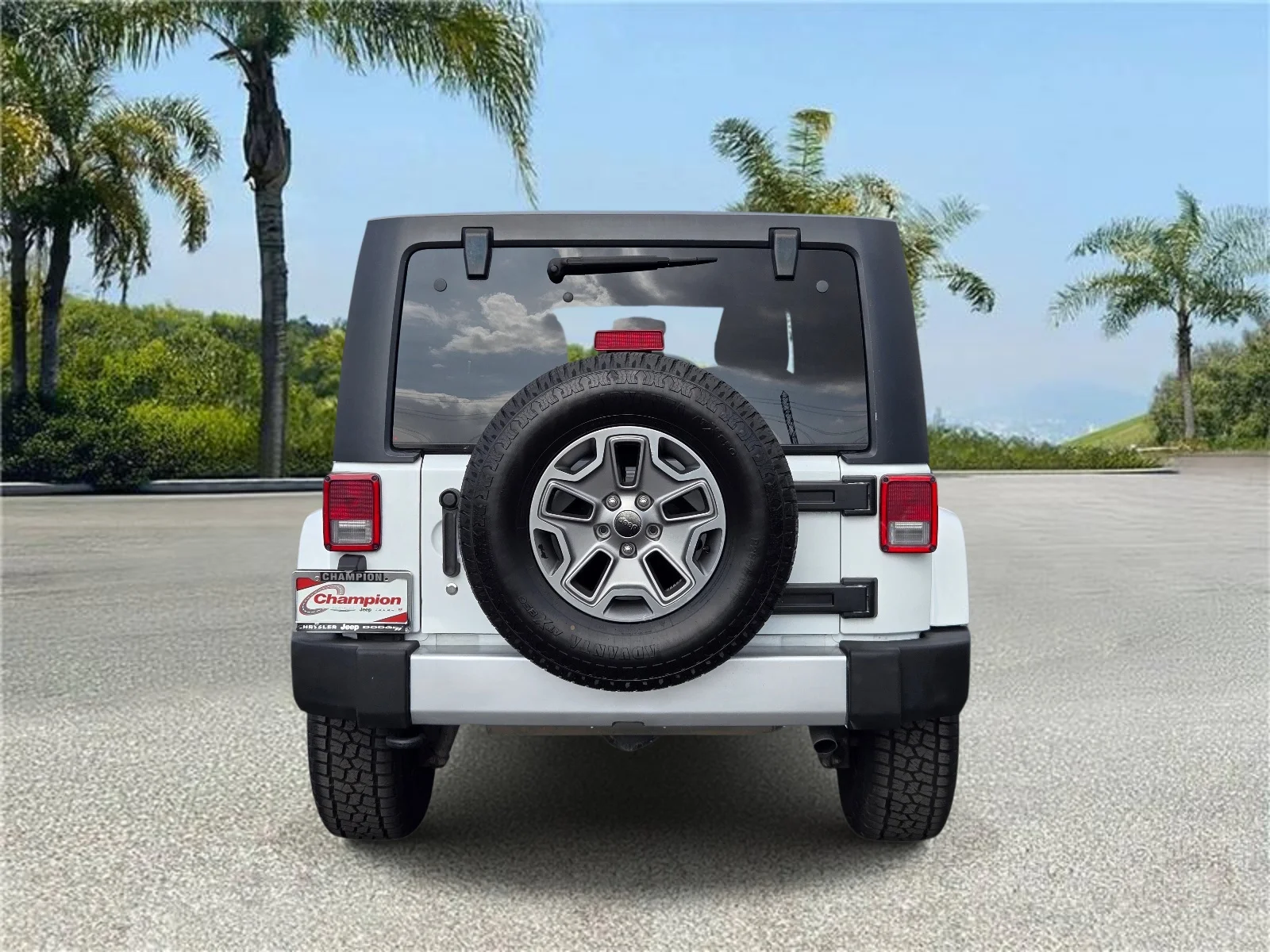Used 2018 Bright White Clearcoat Jeep Sahara 4x4 image 5