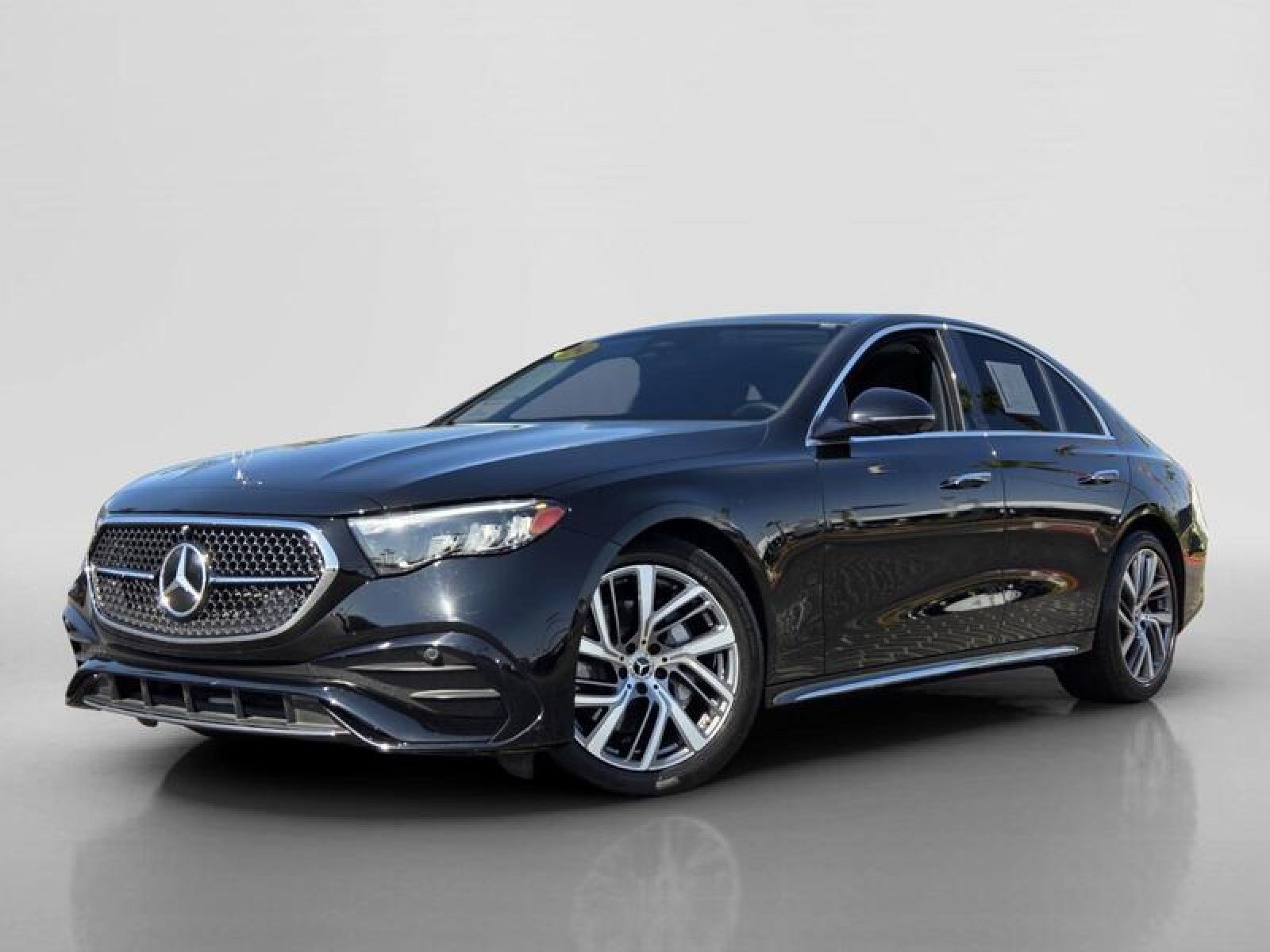 Certified Used 2024 Black Mercedes-Benz E 350 image 1