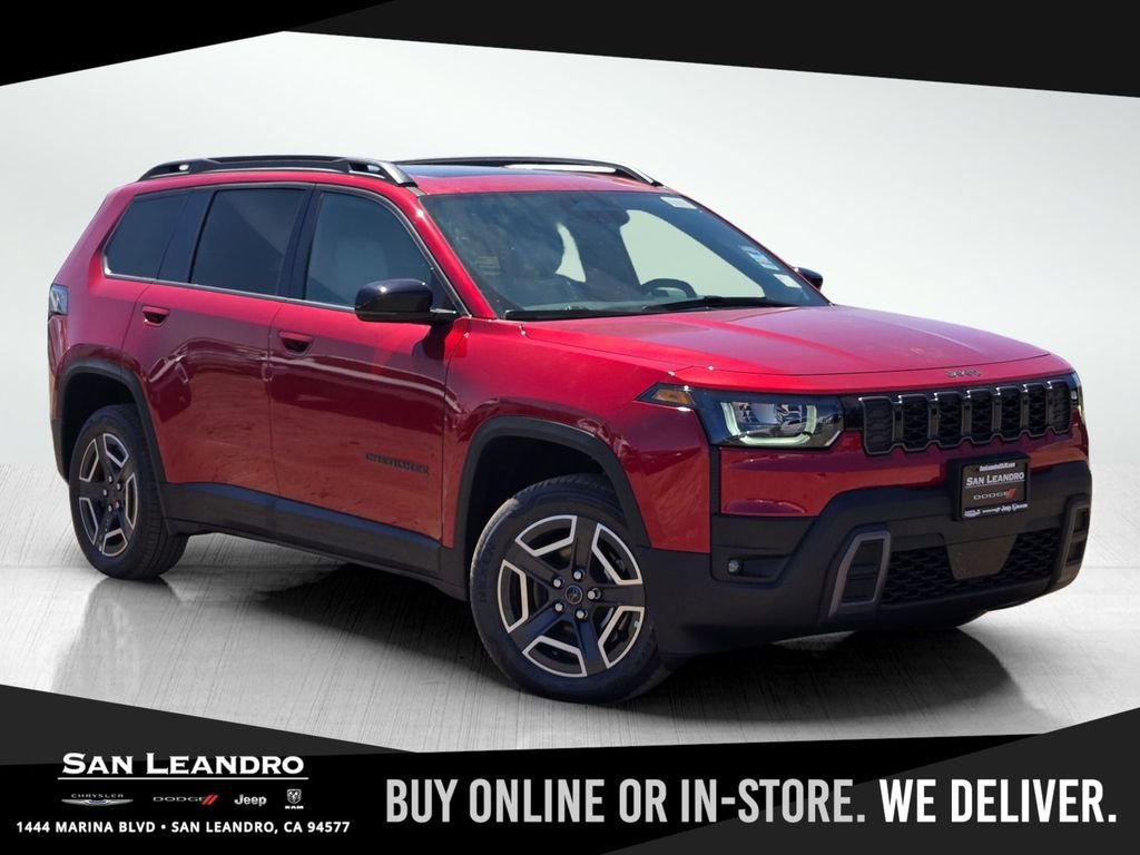 New 2026 Red Hot Pearlcoat Jeep Limited image 1