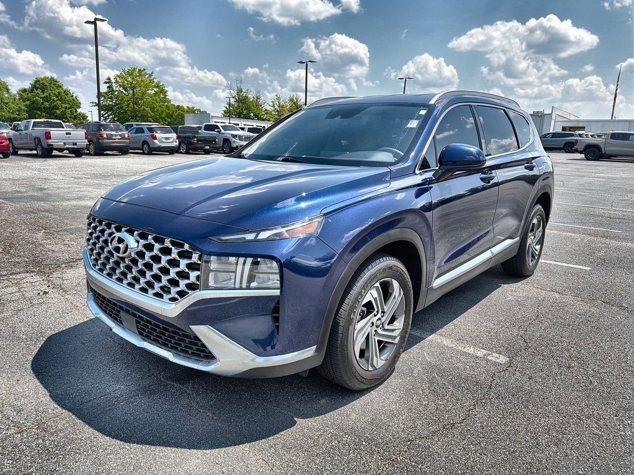 Used 2021 Blue Hyundai SEL image 4
