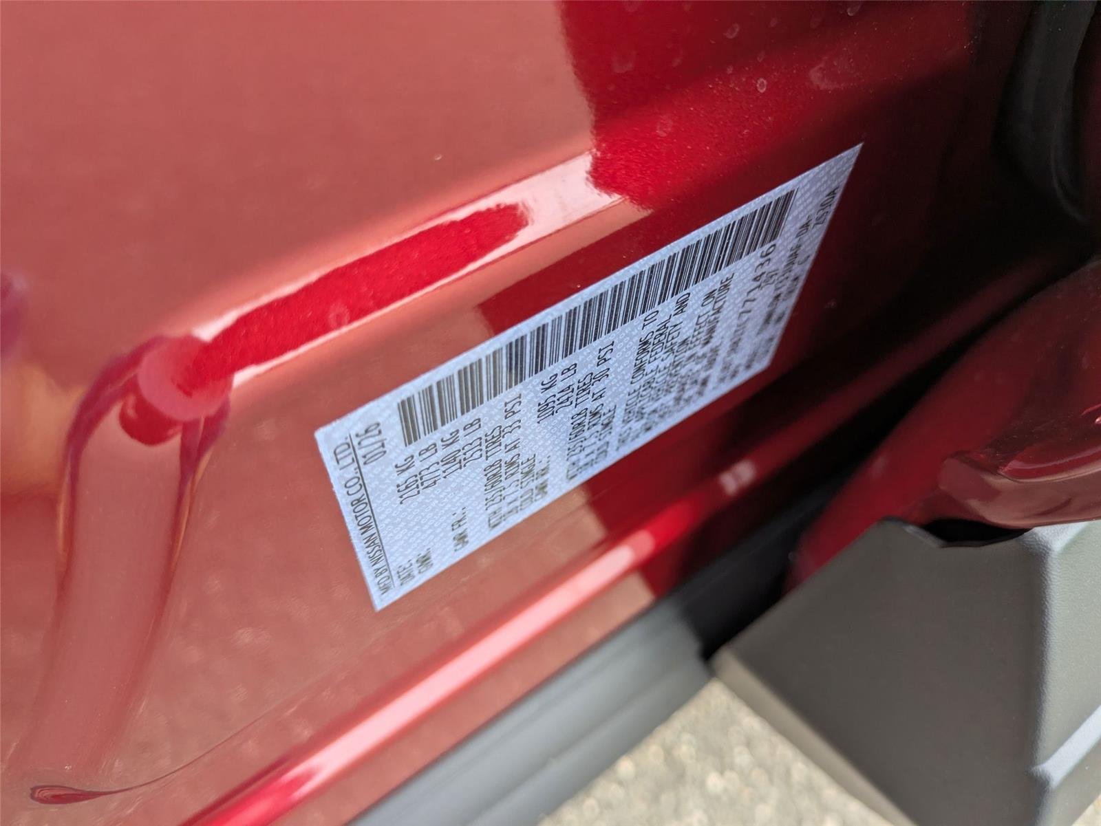 New 2026 Scarlet Ember Tintcoat Nissan SV image 39