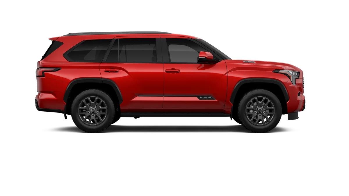 New 2026 Supersonic Red Toyota Platinum image 45