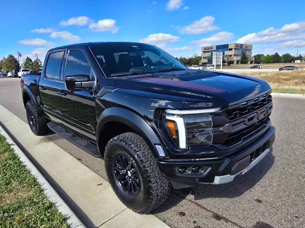 Used 2025 Agate Black Metallic Ford Raptor image 7