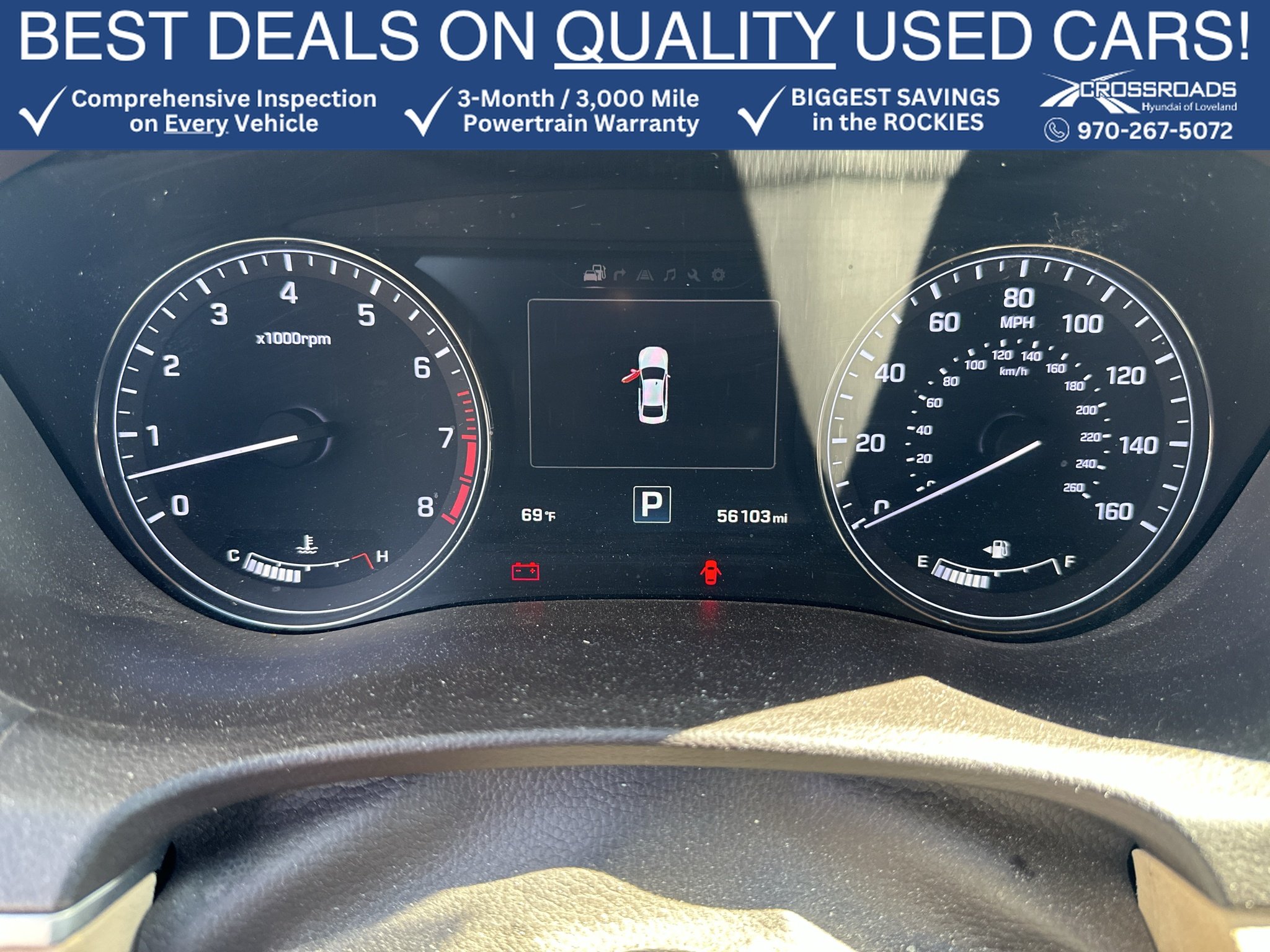 Used 2015 Blue Hyundai Base image 1
