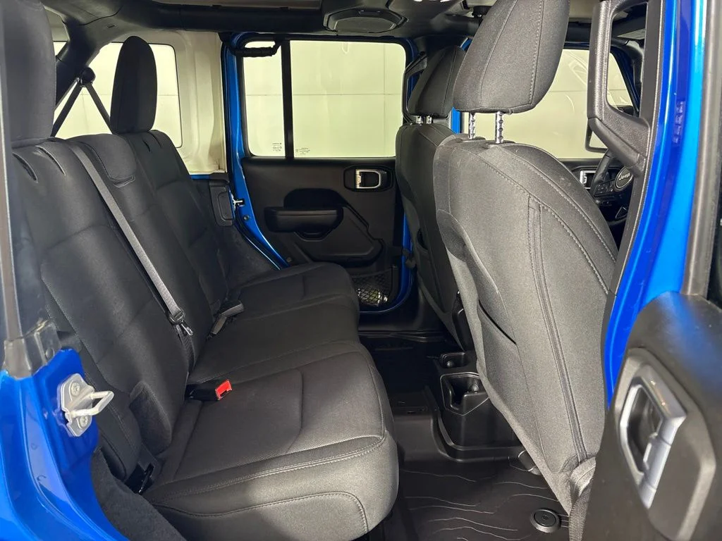 Used 2022 Blue Jeep Unlimited Willys image 18