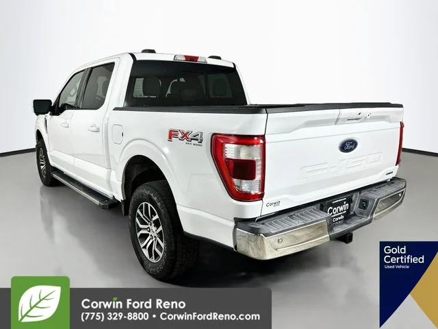 Used 2021 Oxford White Ford Lariat image 6