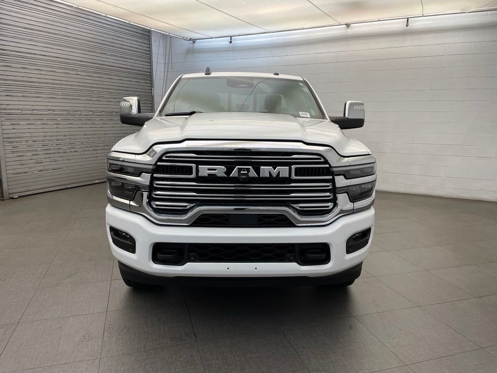 New 2026 Bright White Clear-Coat Exterior Paint RAM Laramie image 9