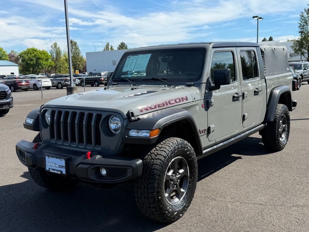 Used 2022 Sting-Gray Clearcoat Jeep Rubicon image 4