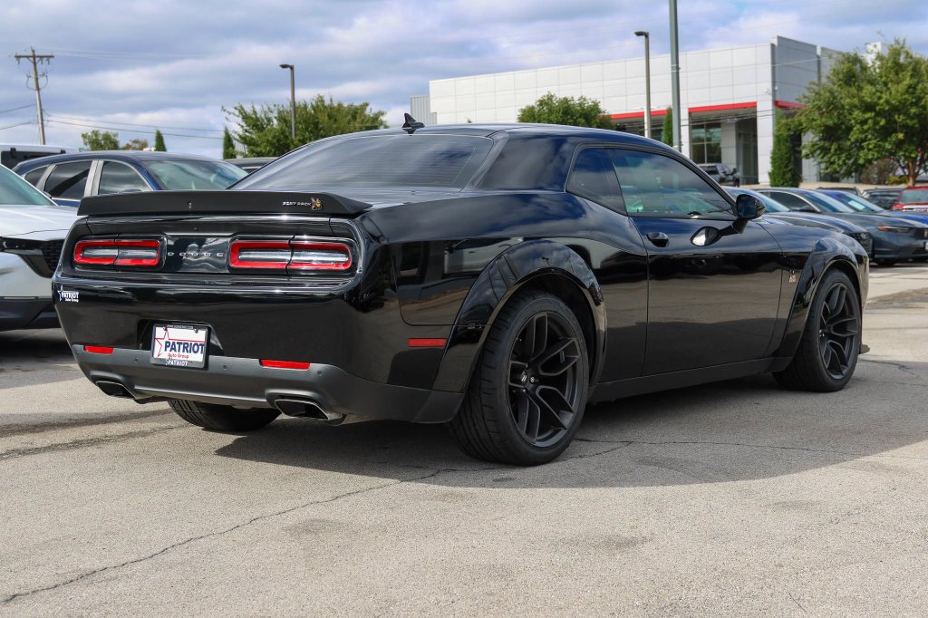 Used 2022 Black Dodge R/T Scat Pack Widebody image 3