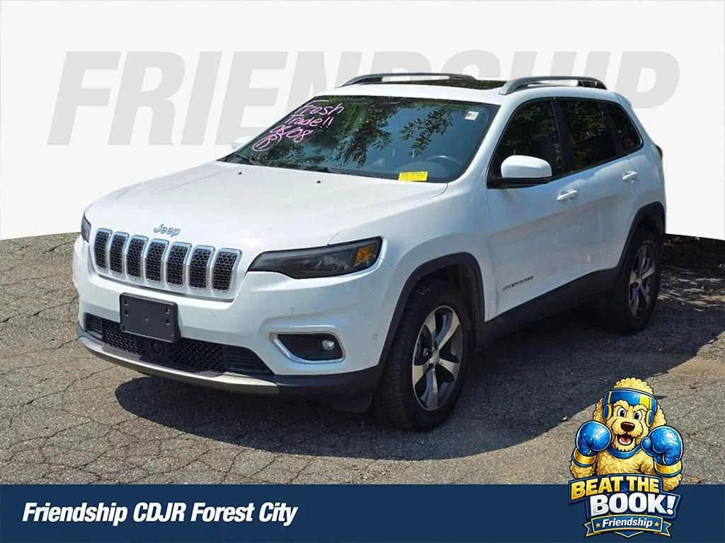 Used 2019 White Jeep Limited image 1