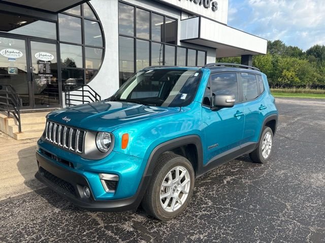 Used 2021 Jeep Renegade Limited with VIN ZACNJDD16MPN36087 for sale in Auburn, IN