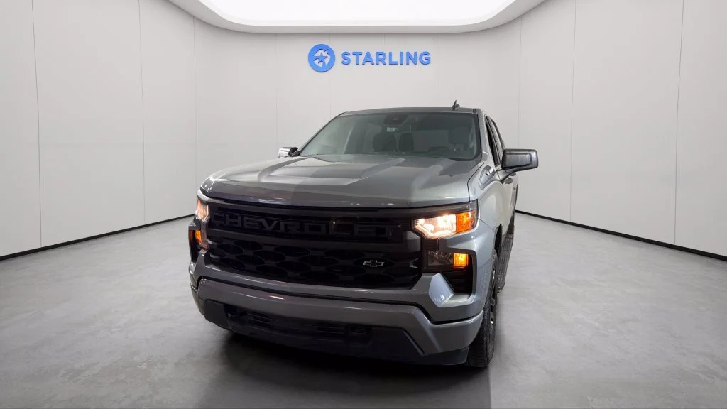 Certified Used 2023 STERLING GRAY METALLIC Chevrolet Custom image 17