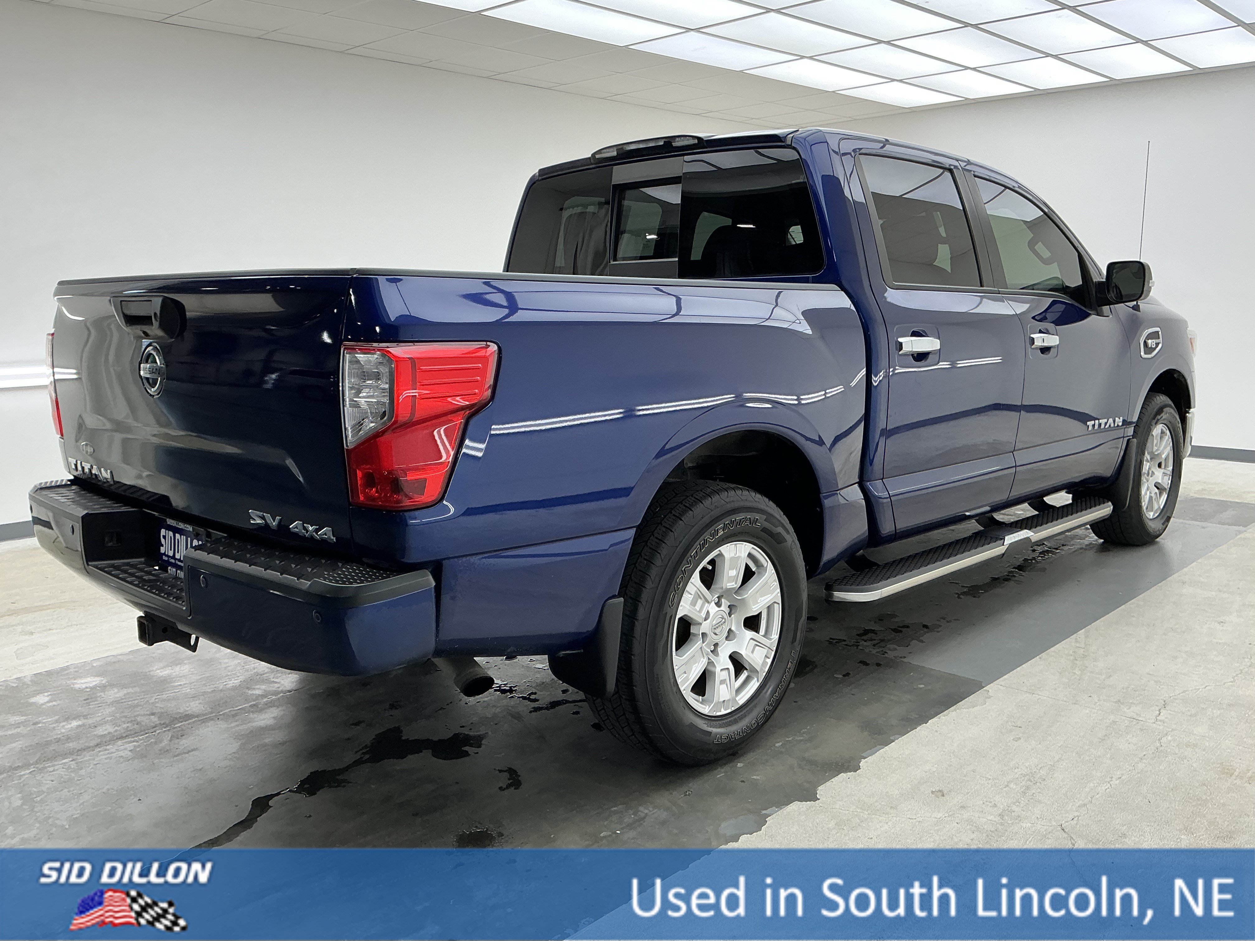 Used 2017 Deep Blue Pearl Nissan SV image 4