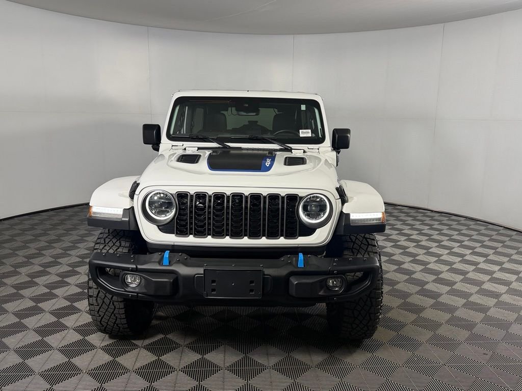 Used 2024 White Jeep Rubicon 4xe image 3