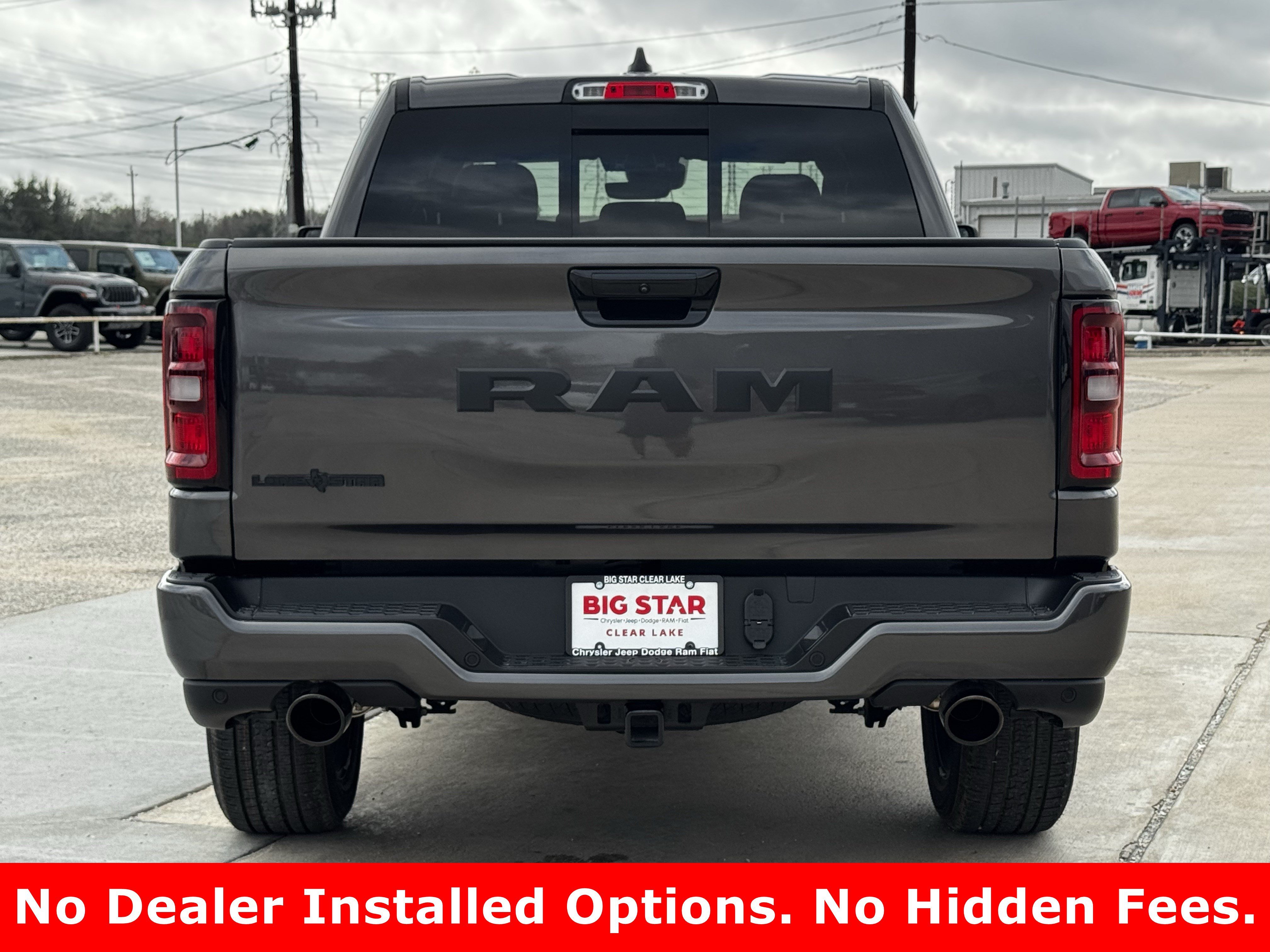 New 2026 Granite Crystal Metallic Clear-Coat Exterior Paint RAM Lone Star image 8