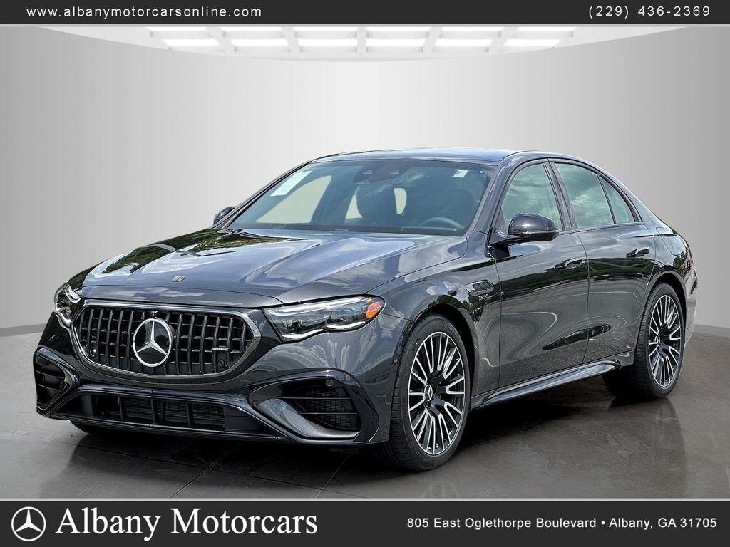 New 2026 Graphite Grey Metallic Mercedes-Benz AMG® E 53 E 4MATIC+ Sedan image 1