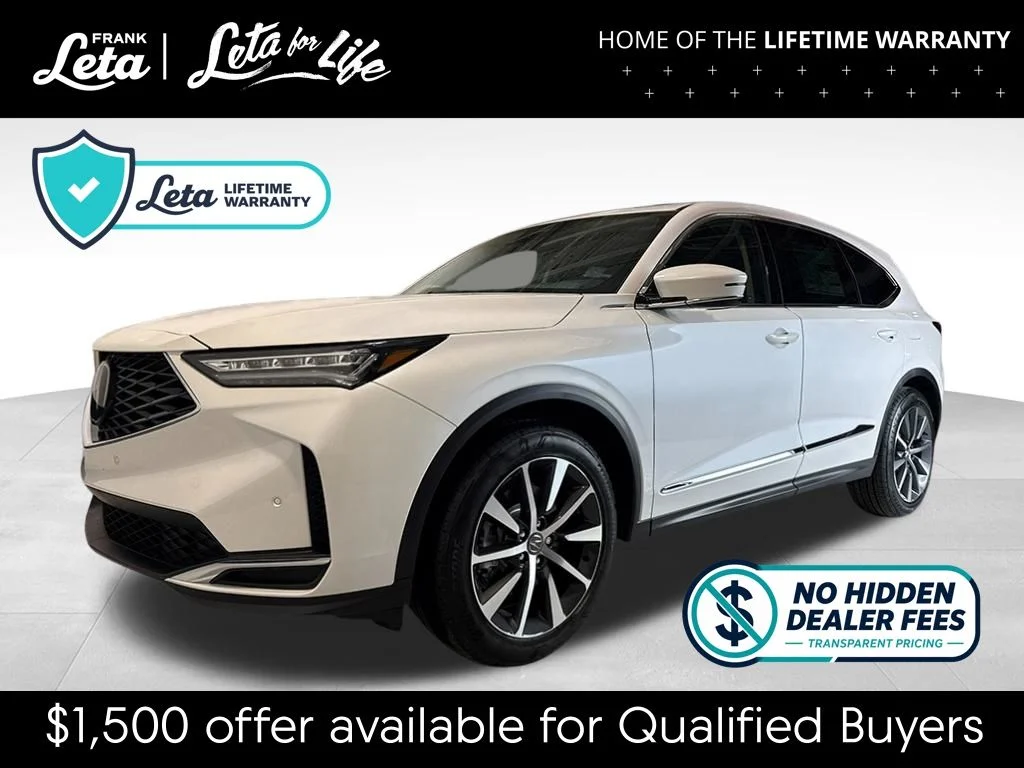 New 2026 White Acura Technology Package image 1