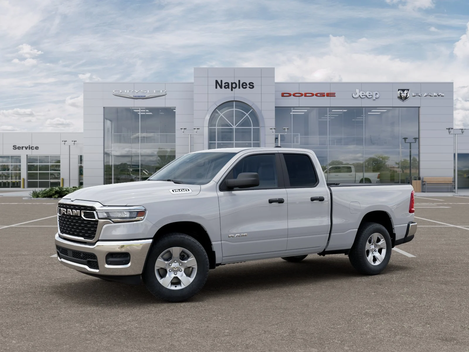 New 2026 Bright White Clear-Coat Exterior Paint RAM Tradesman image 28