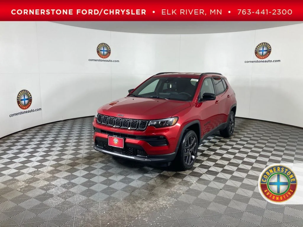 New 2026 Red Hot Pearlcoat Jeep Latitude image 1