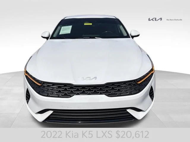 Certified Used 2022 White Kia LXS image 3