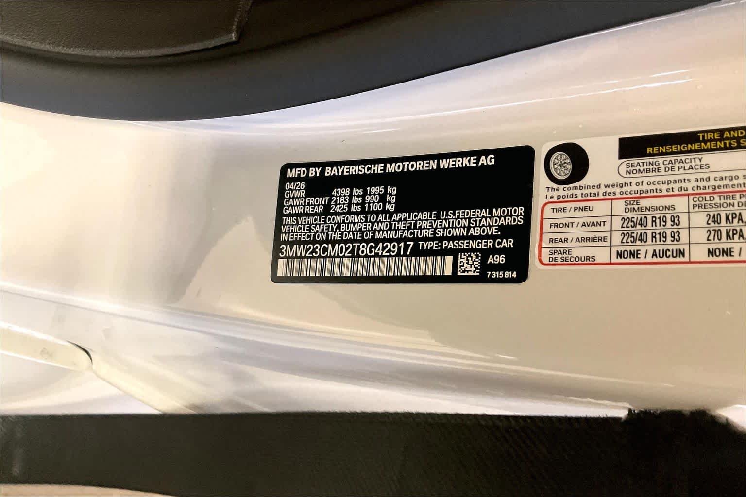 New 2026 Mineral White Metallic BMW 230i image 18