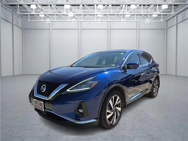 Used 2022 Deep Blue Pearl Nissan SL image 1