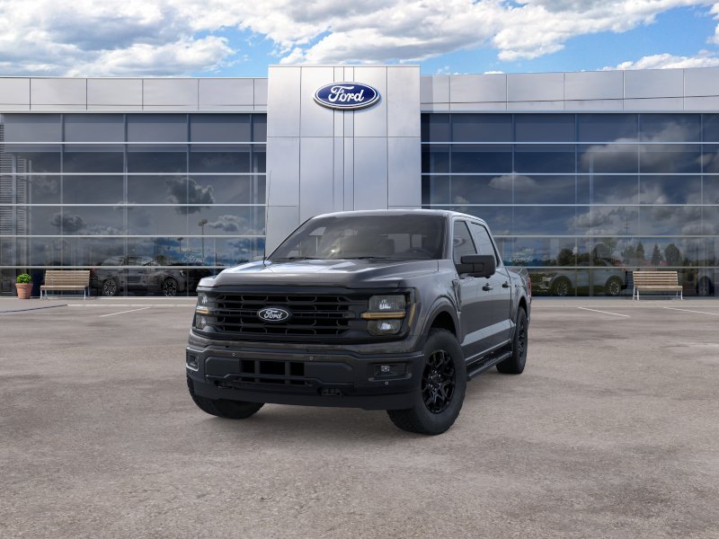 New 2026 Agate Black Metallic Ford XLT image 3