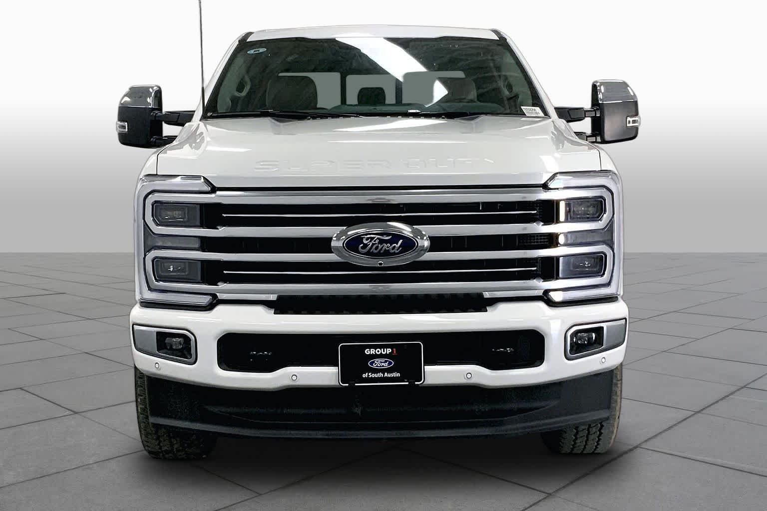 New 2026 Star White Metallic Tri-Coat Ford F-250® Platinum® image 3