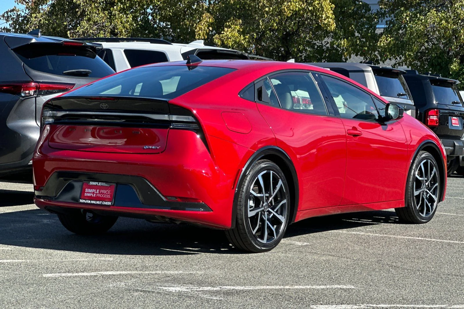 New 2026 Red Toyota XSE image 4