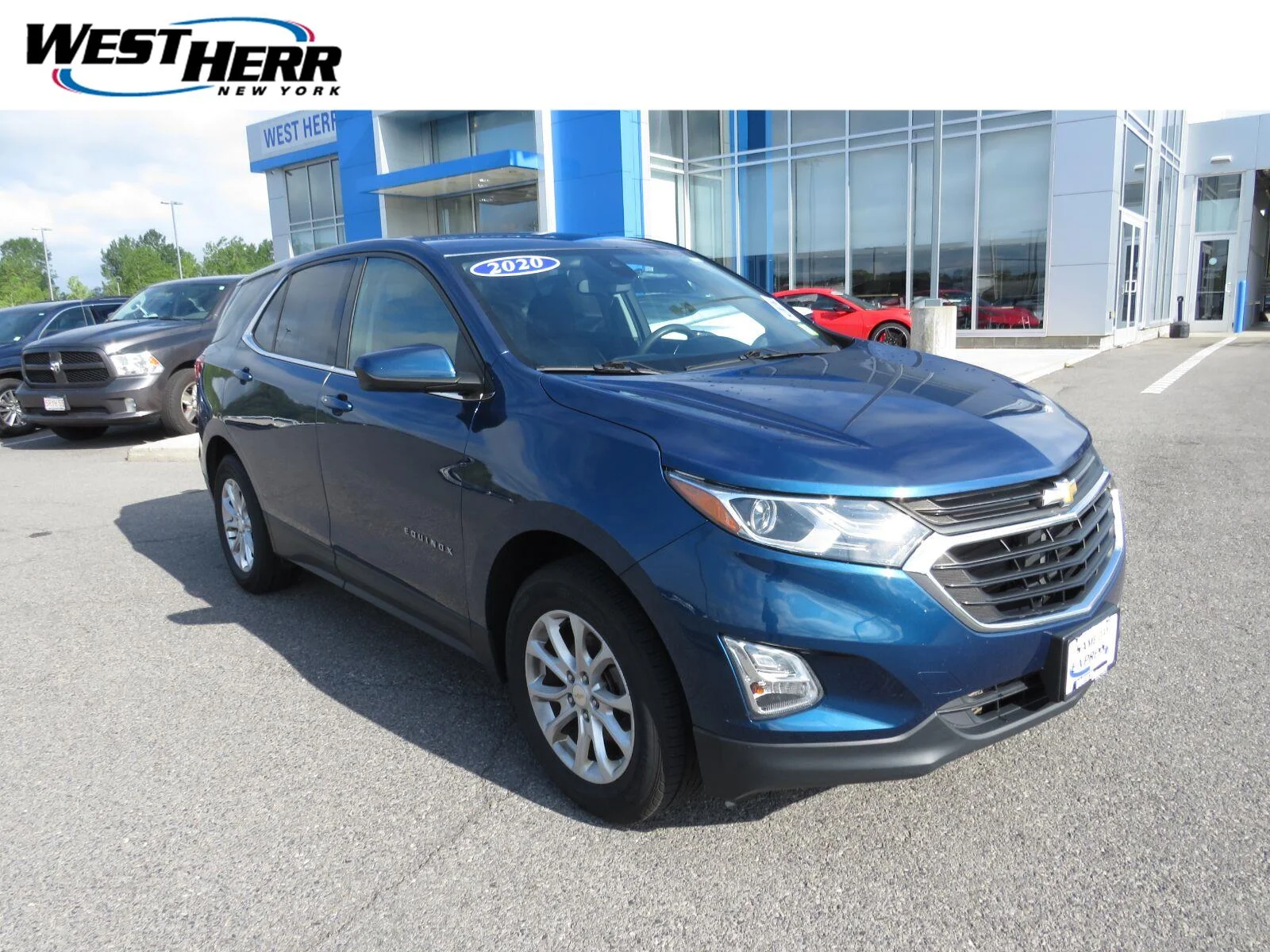 Used 2020 PACIFIC BLUE METALLIC Chevrolet LT image 1