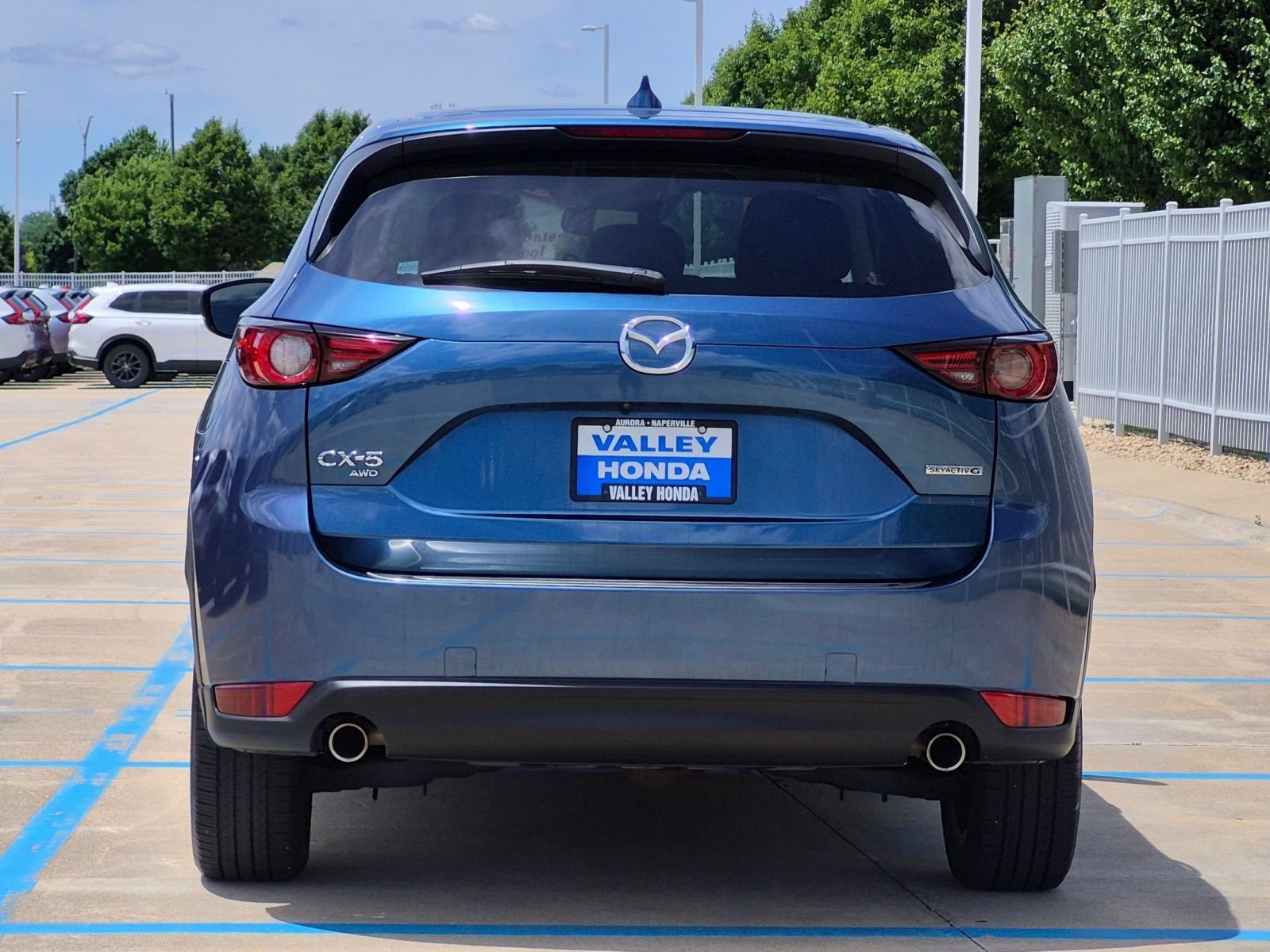 Used 2021 Eternal Blue Mica Mazda Grand Touring AWD image 7