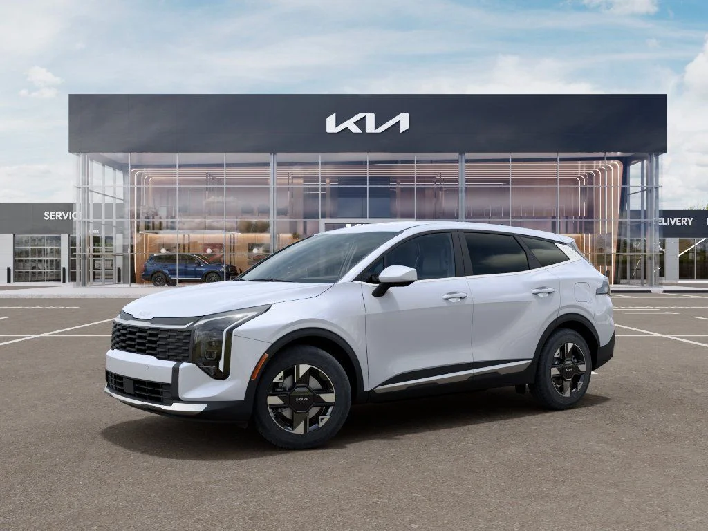 New 2026 Glacial White Pearl Kia LX image 2