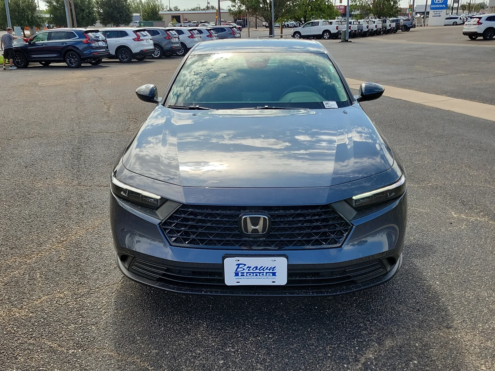 New 2026 Meteorite Gray Metallic Honda LX image 3