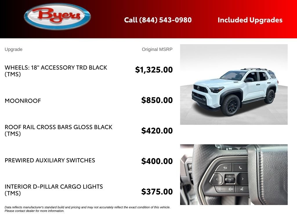 New 2026 Ice Cap Toyota 4Runner TRD Off-Road Premium image 5