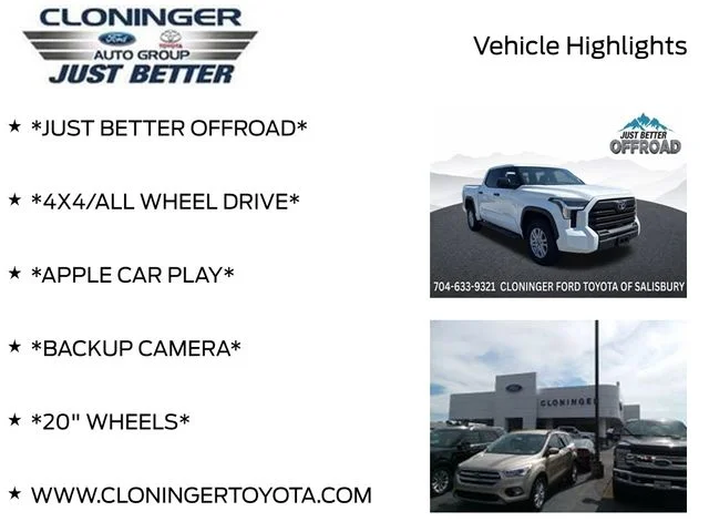 Used 2022 White Toyota SR5 image 3