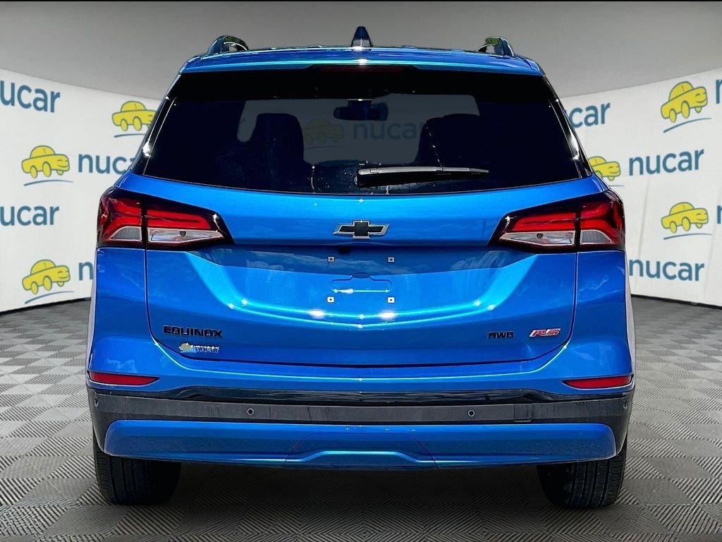 Used 2024 Riptide Blue Metallic Chevrolet RS image 5