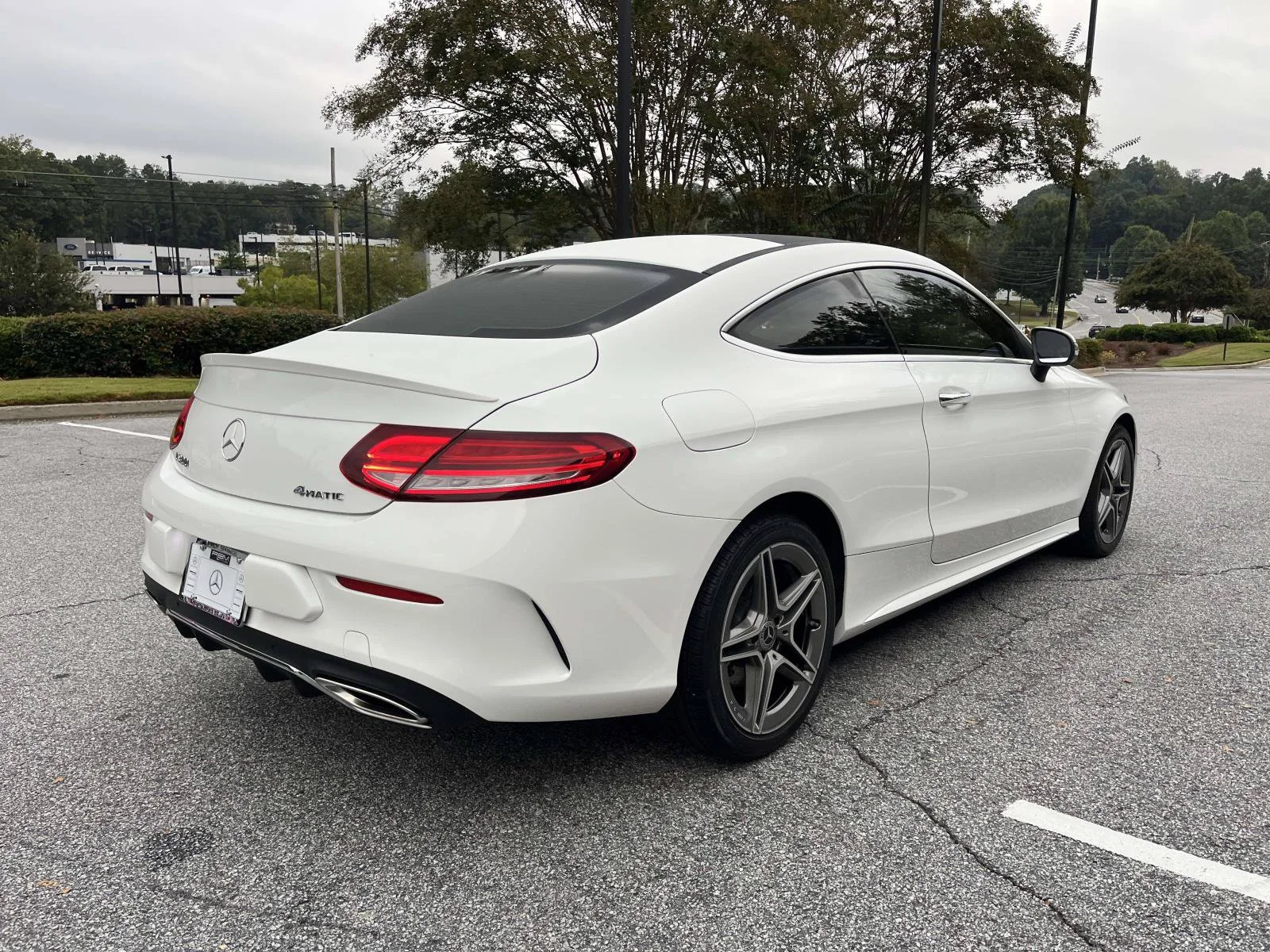 Certified Used 2021 Polar White Mercedes-Benz C 300 4MATIC® Coupe image 7